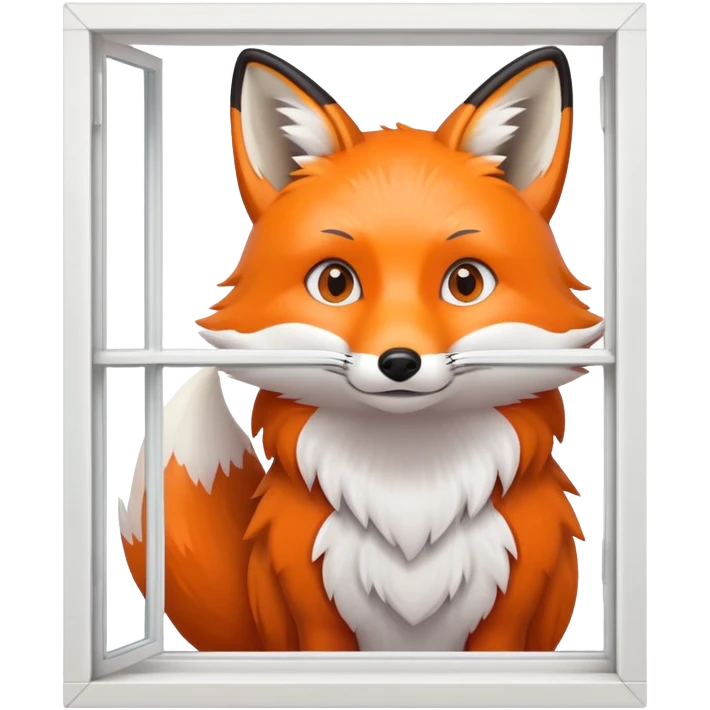 fox open window emoji