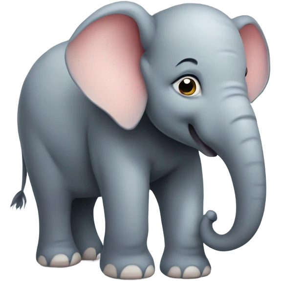 Cute elephant  emoji