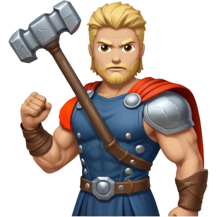 God of thunder 
 emoji