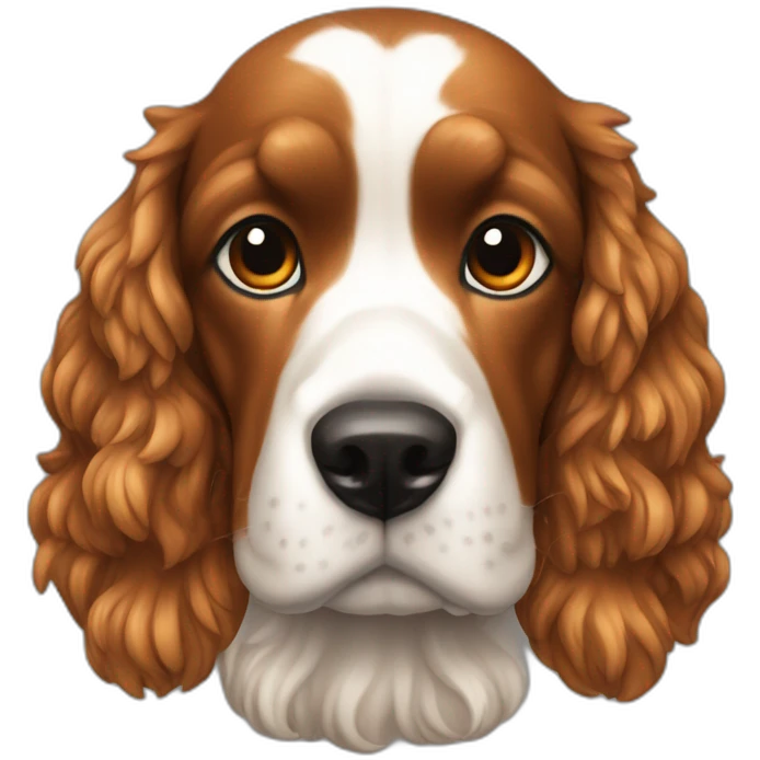 cocker fire black emoji