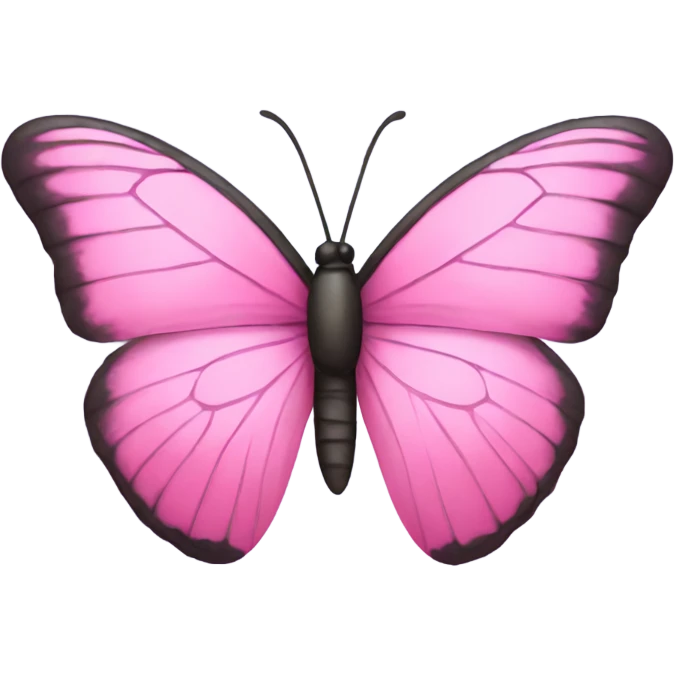 pink butterfly  emoji