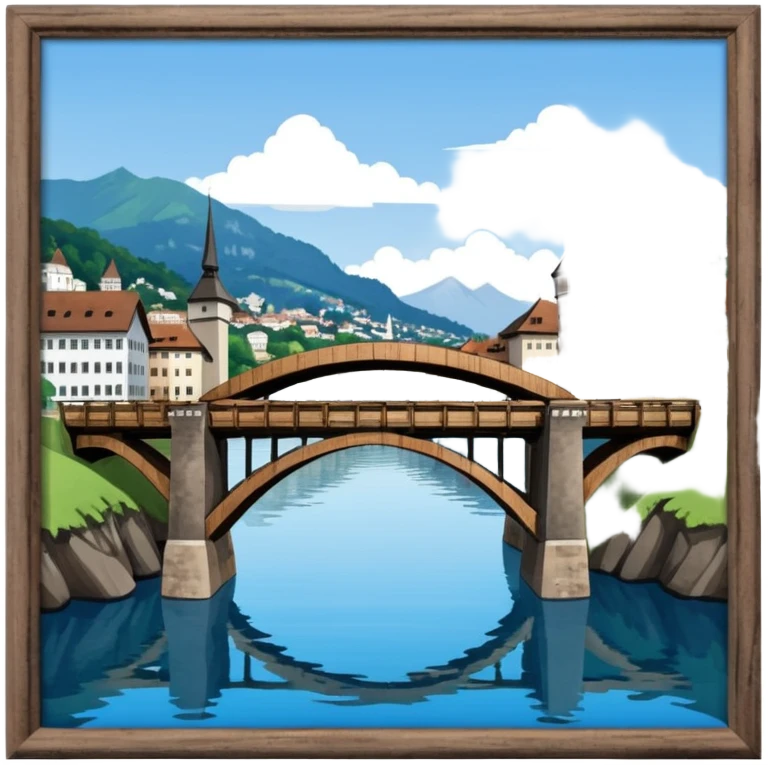 Kappelbrücke Luzern emoji