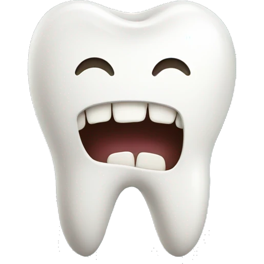 tooth emoji