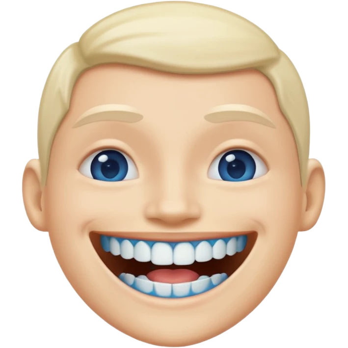 blue teeth emoji