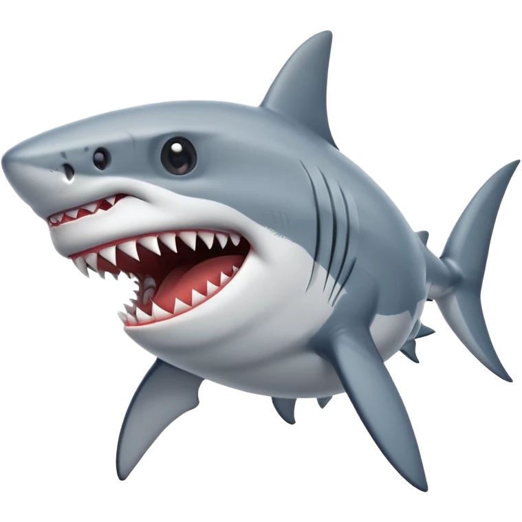 Hungry shark  emoji