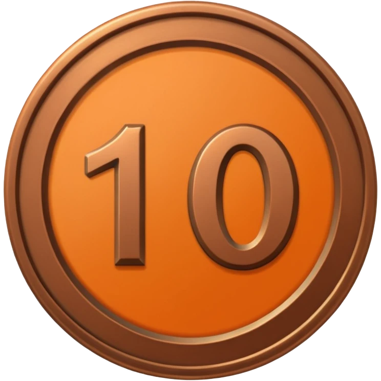 a medal "level 1"for game application, the user will get when he win his first 100 points..
 emoji