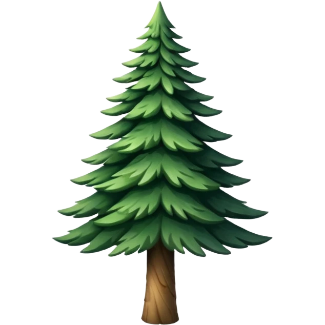 Pine tree emoji