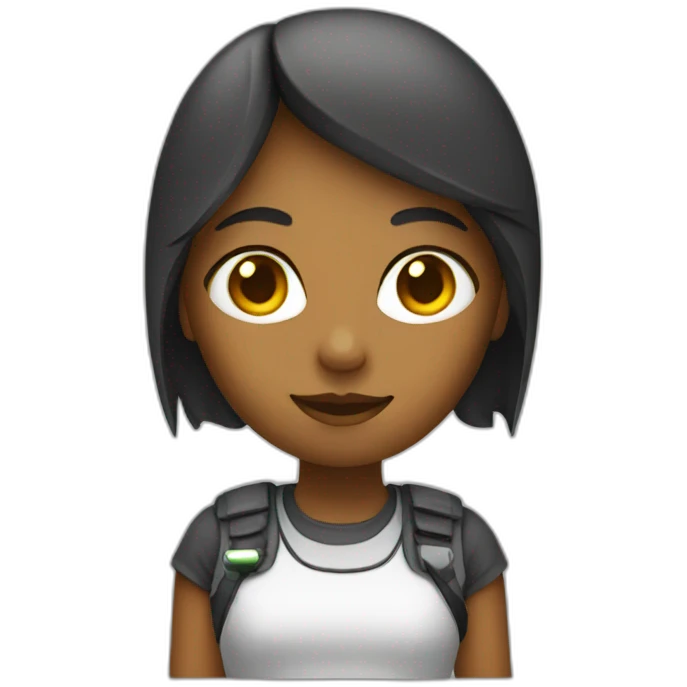 code girl emoji