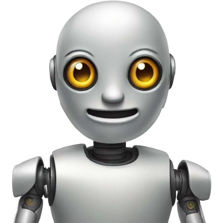 happy robot emoji
