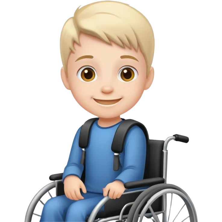 kid in wheelchair emoji