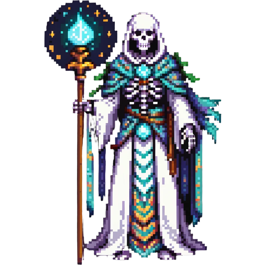 Ainz Ooal Gown overlord character with magical aura emoji