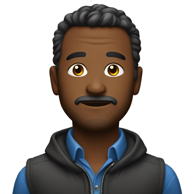 a silloute of a man emoji