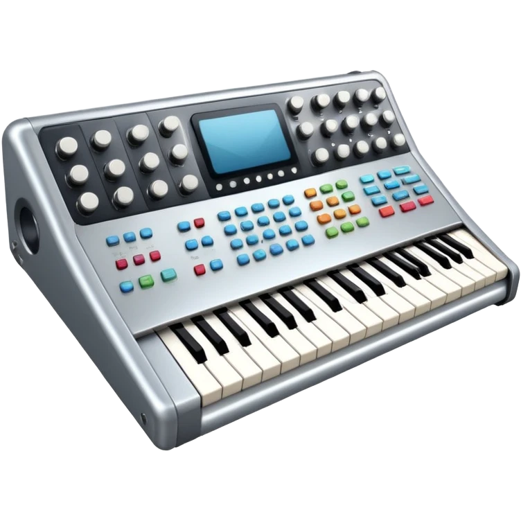a synthesizer emoji
