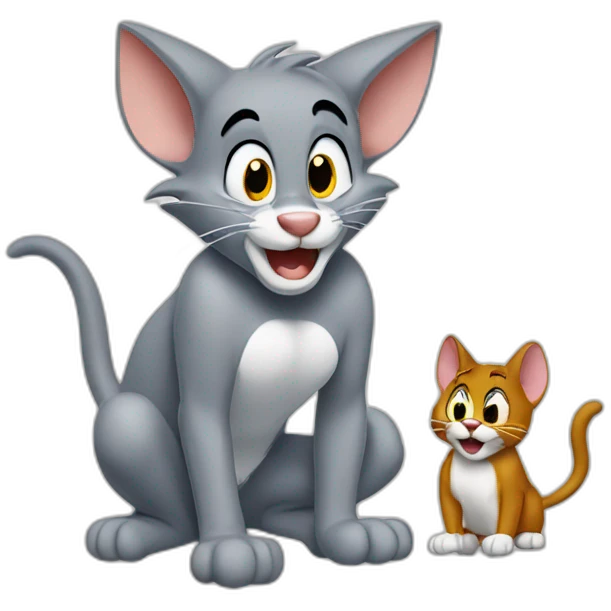 tom and jerry emoji