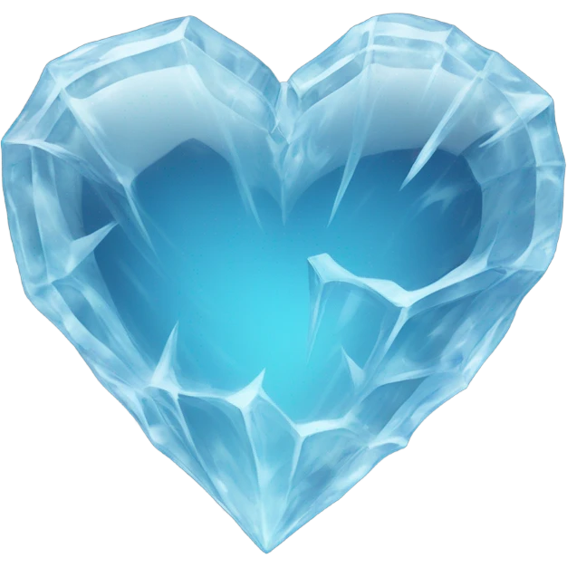 Cold heart emoji