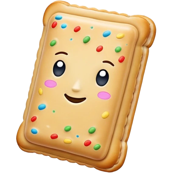 Pop tart  emoji