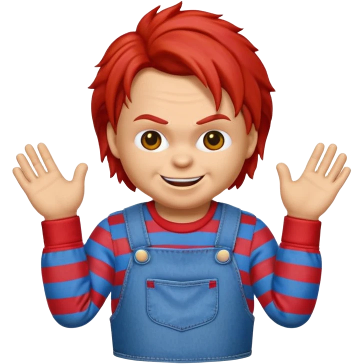 Un emojin de chuky emoji