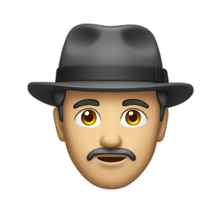 un homme deprimé emoji