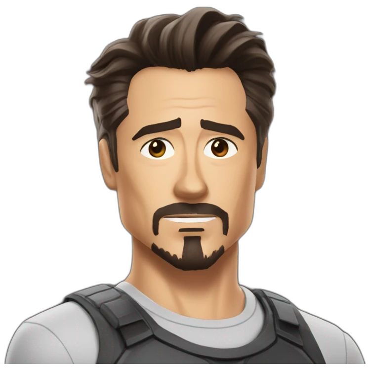 Tony-Stark-Marvel emoji