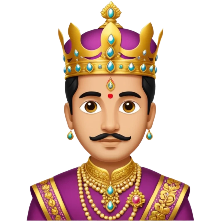 King of Telangana India nizam 7th emoji