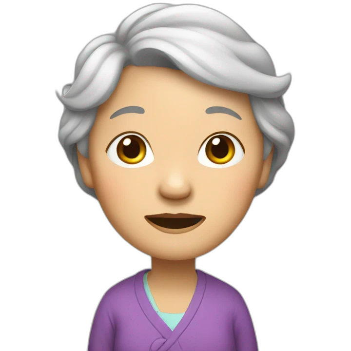chinese grandma emoji