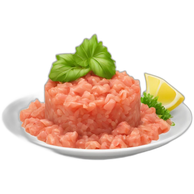 tuna tartare emoji