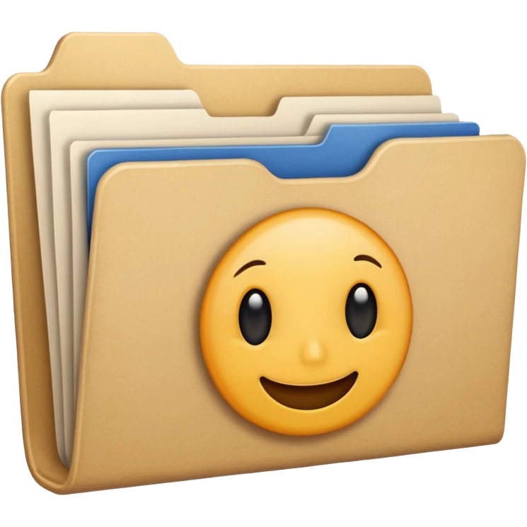 folder with documents emoji