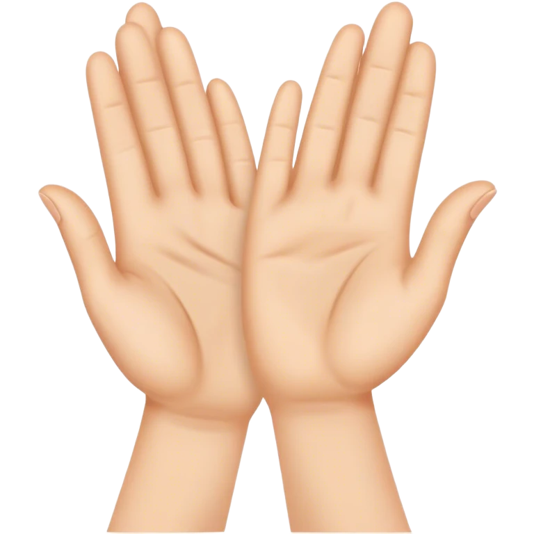 clapping another's hand 
 emoji