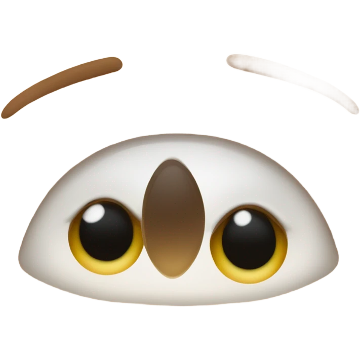 Teary eye with index fingers touching emoji