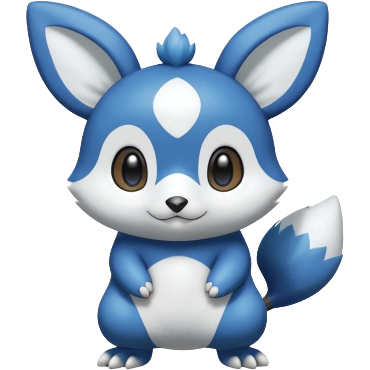 Shiny Minccino-Piplup-Oshawott-Meowstic-Hybrid (Full body) emoji