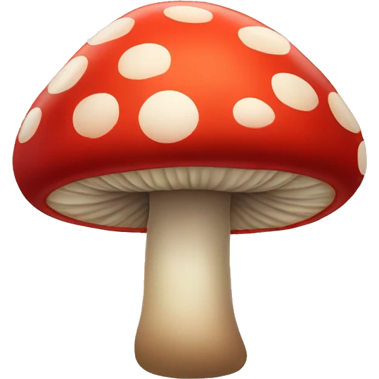 Red Mushroom  emoji