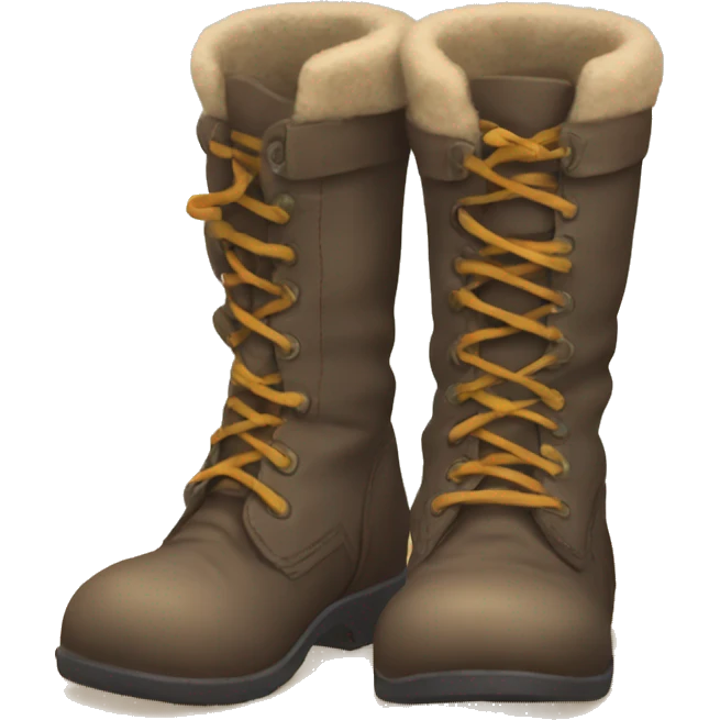 Cute boots emoji