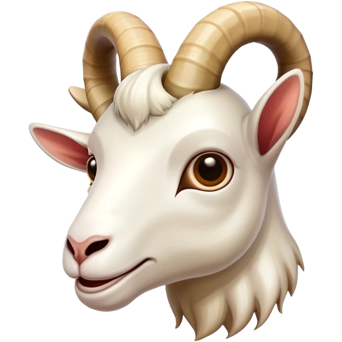 isolated goat horn  emoji