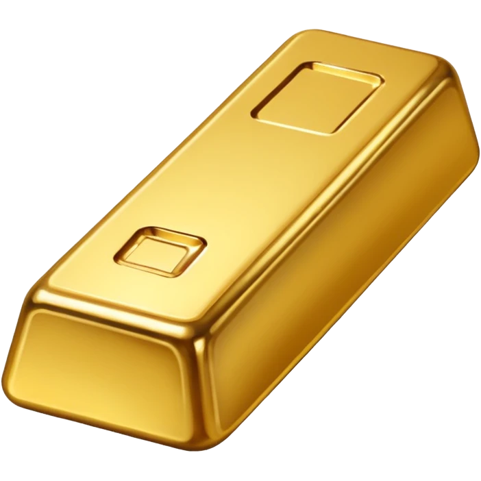 Gold bar emoji
