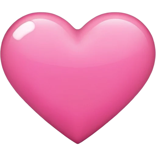 pink heart  emoji