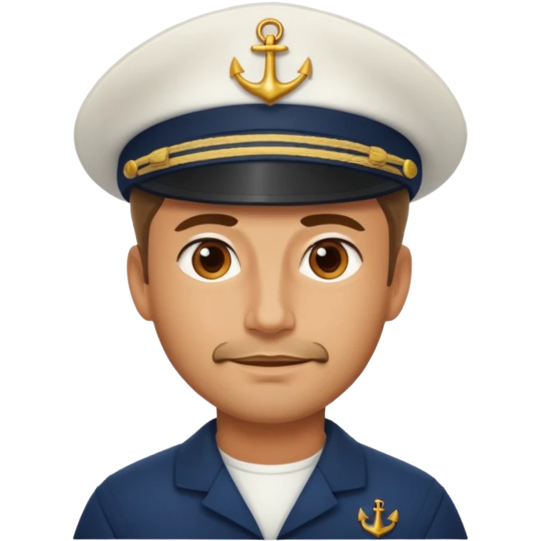 Haz a un marinero 1619 de cara de 40 años emoji