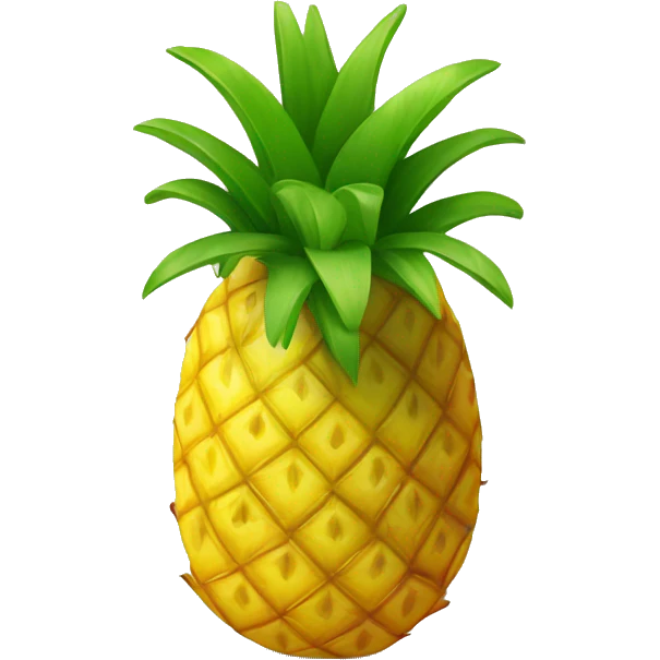 Pineapple slice emoji