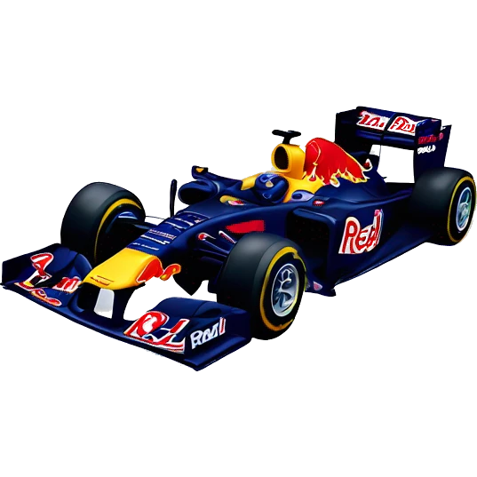 Redbull Formula one car emoji