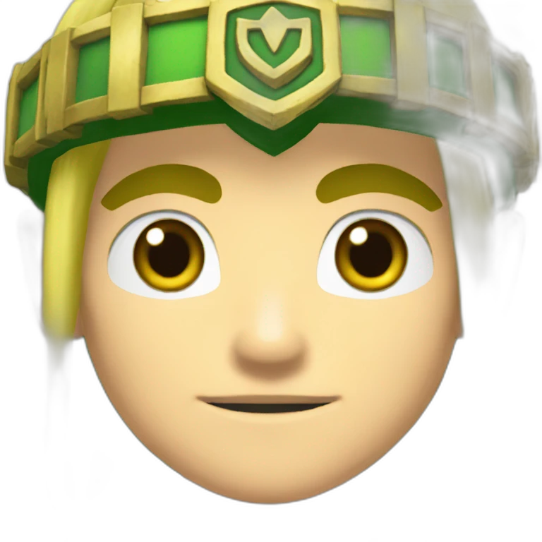 Link in the legend of zelda emoji