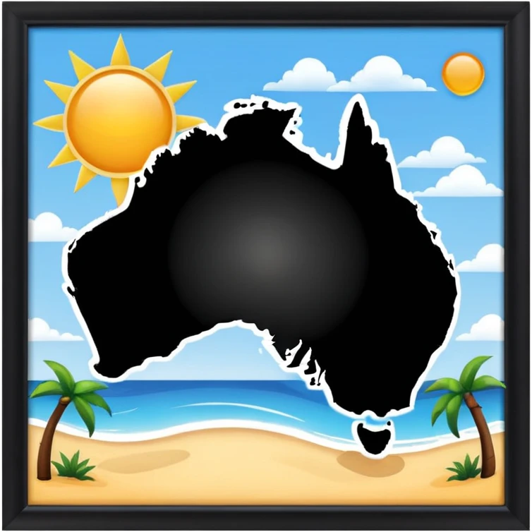 A picture of australia emoji