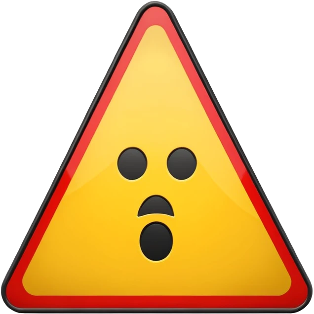 simbolo de alerta emoji