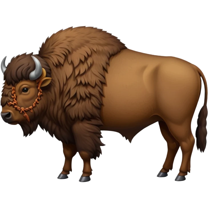 Bison back structure emoji