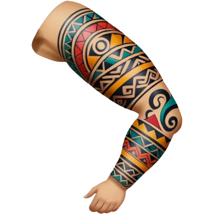 arm tattoo emoji