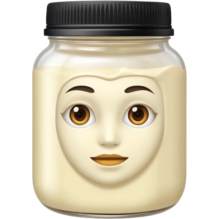 hair mask in a jar emoji
