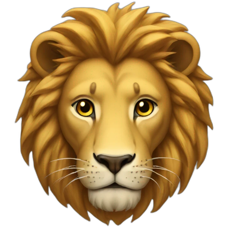 Lion roi emoji