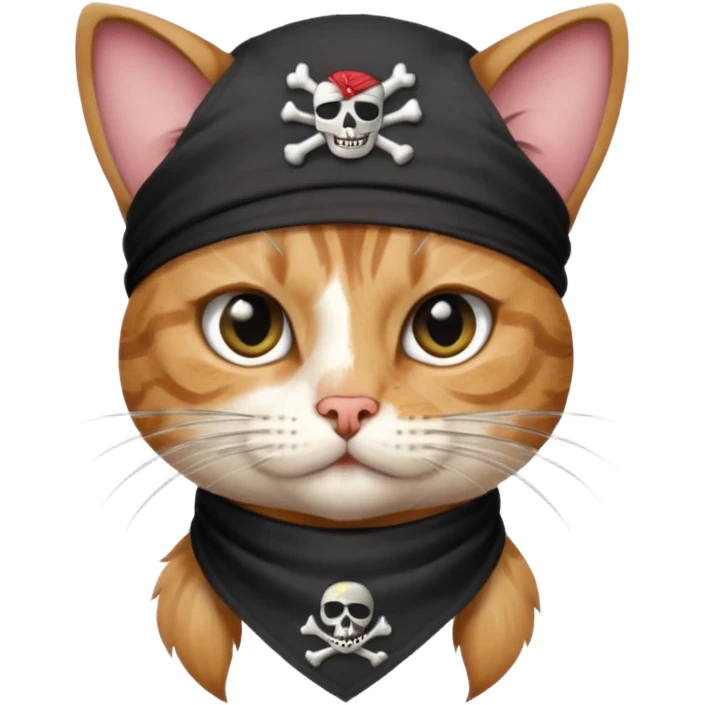 pirate cat emoji