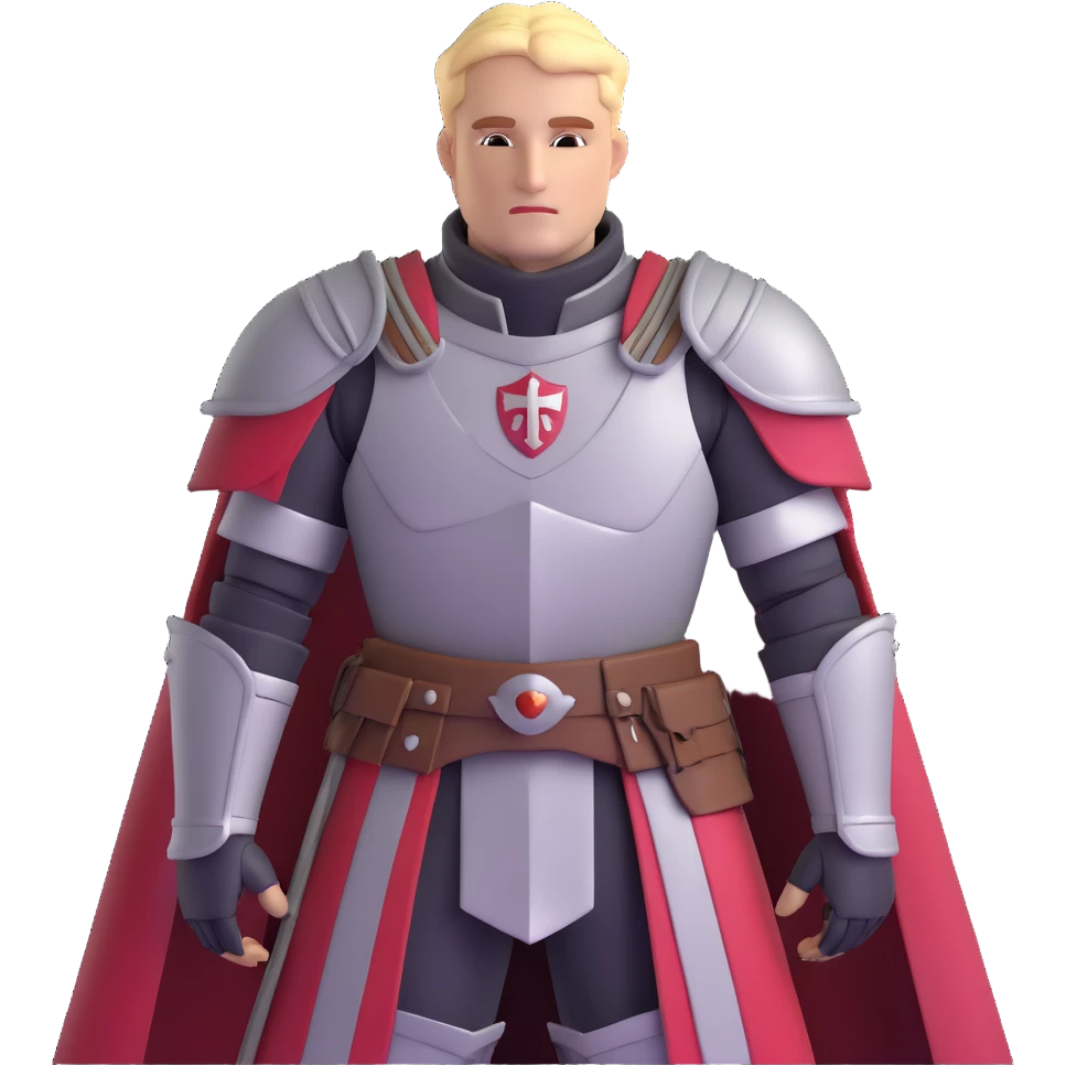 Commander Cullen from Dragon Age Inquisition with templar armor emoji