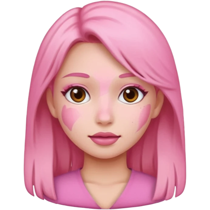 بنات ورديات emoji