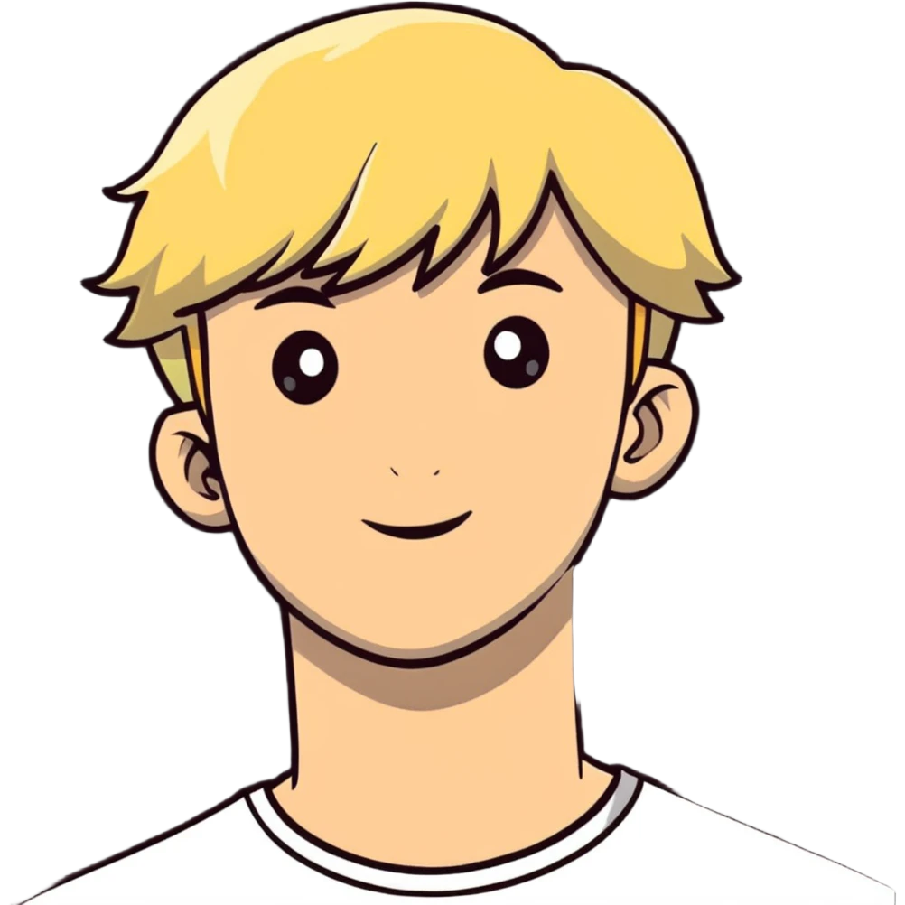 blonde young man emoji