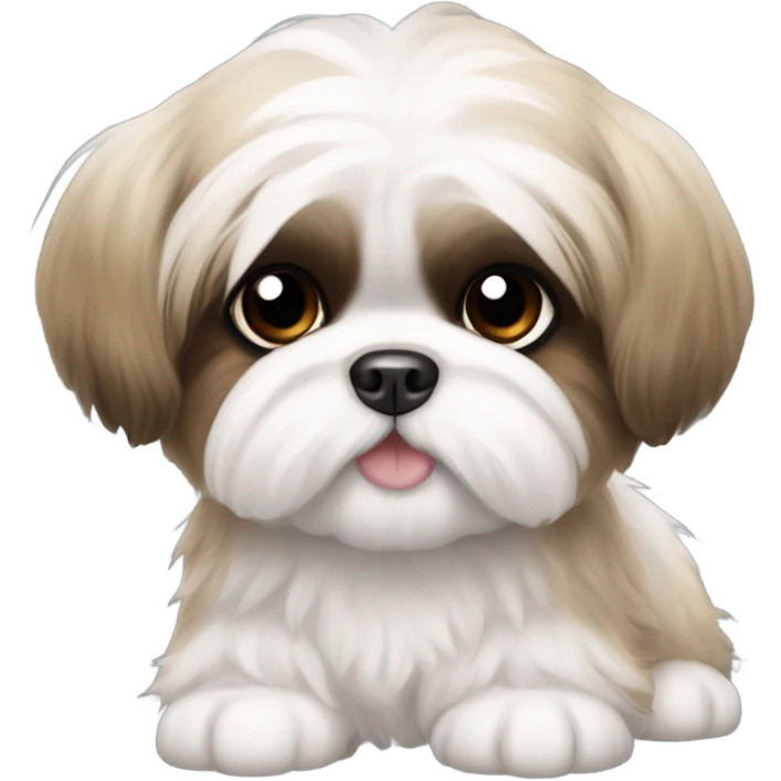 Shitzu puppy   emoji